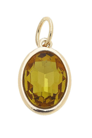 Canvas Style Charmed Birthstone Charm