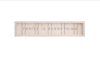 Family is Everything Wall Decor