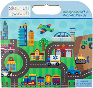 Stephen Joseph Magnetic Play Set Transportation