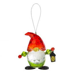 Acrylic Holiday Gnome Ornament