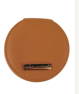 Simply Southern Miami Leather Jewelry Case Chai