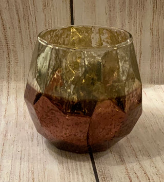 Glass Geo Shape Candleholder