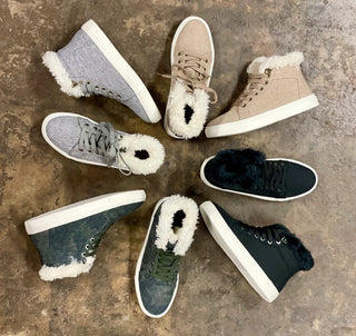 Corky's Templin Fur Accent High-Top Shoe