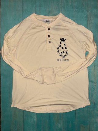 Sew in Love Boo Haw Long Sleeve