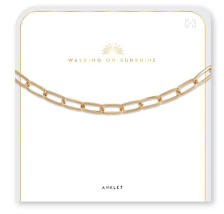 Coco + Carmen Walking on Sunshine Anklet