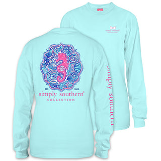 SS Marine Seahorse Longsleeve Youth Medium