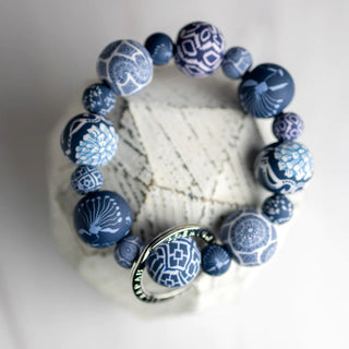 Jilzarah Dutch Blue Wrist Keychain