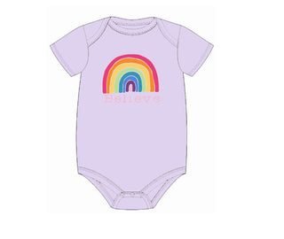 Jane Marie Kids Believe Rainbow Onesie