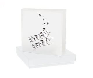 Music Note Stud Earrings