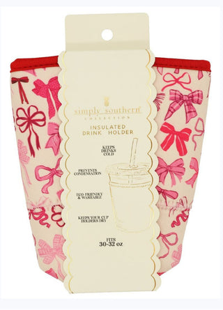 Simply Southern Large Drink Sleeve Bow