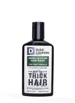 Duke Cannon Thick Hair Tea Tree Formula 2-in-1 Shampoo & Condtioner