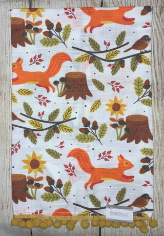 Fall Tea Towel