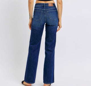Judy Blue MR Petite Straight Tummy Control Classic 88861