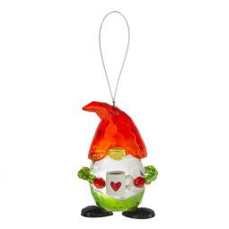 Acrylic Holiday Gnome Ornament