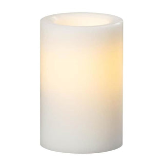 LED Wax Pillar Candle