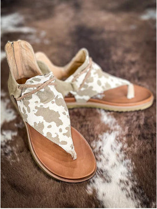 Very G Angelika 2 Sandal Brown Cow