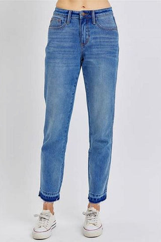 Judy Blue Rigid Magic Release Hem Boyfriend Fit 88818