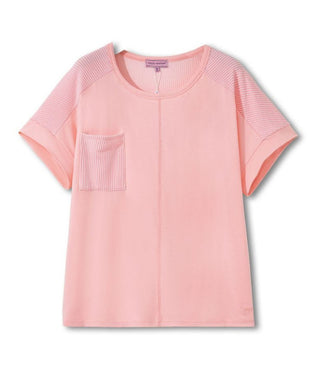 Simply Southern Short Sleeve Favorite Tee Pink
