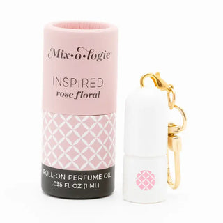Mix-o-logie Mini Rollerball Perfume Keychain Inspired (Rose Floral)