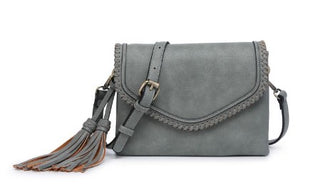Jen & Co Sloane Crossbody Earth Grey M1802