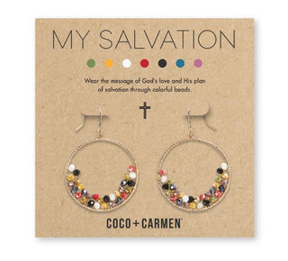 Coco + Carmen My Salvation Earrings Gold