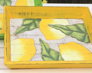 Lemons Carved Tray