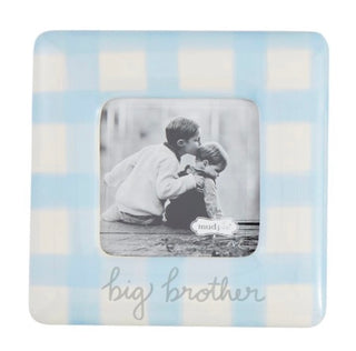Mudpie Gingham Frame Big Bro