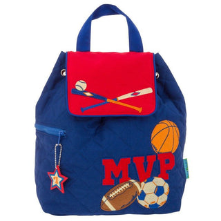 Stephen Joseph Quilted Backpack Sports