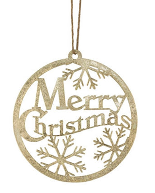 Gold Iron Ornament