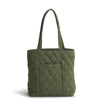 Vera Bradley Polyester Twill Small Original Tote Bronze Green