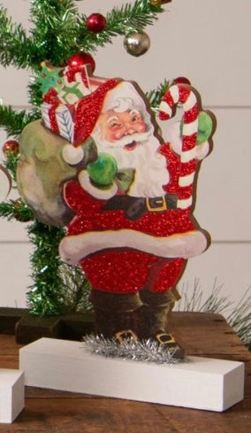 Vintage Santa Cutout Style 1