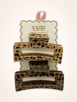 Simply Southern Hair Clip Leo