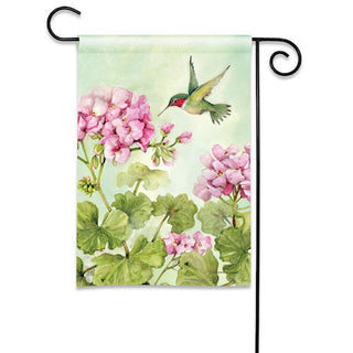 Hummingbird Garden Flag