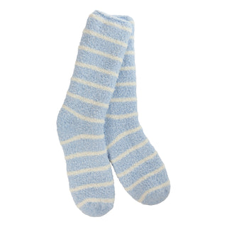 World’s Softest Socks Knit Pickin’ Fireside Crew, Oxford Stripe