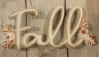 Wood Carved Fall Block
