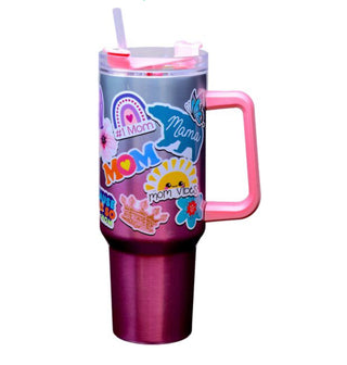 Mom Sticker Stainless Mug 40oz