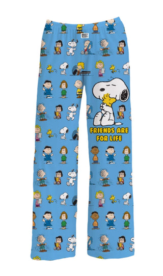 Brief Insanity Snoopy Friends Pajama Pants