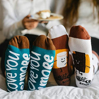 Love You S'more Ankle Socks