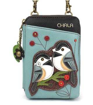 Chala Chicadee Blue Wallet Crossbody 850