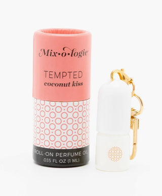 Mix-o-logie Mini Rollerball Perfume Keychain Tempted (Coconut Kiss)