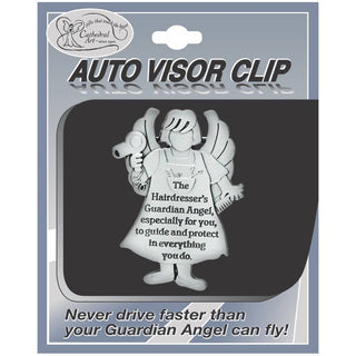 Guardian Angel Visor Clip Hairdresser