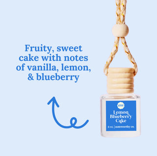 Noteworthy Co. Car Diffuser Lemon Blueberry Cake