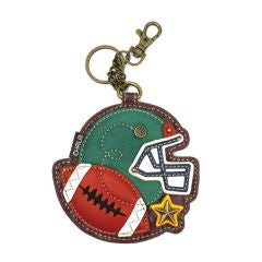 Chala 806 Key Fob/Coin Purse Football