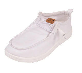 Simply Southern Youth Slip On Shoes White