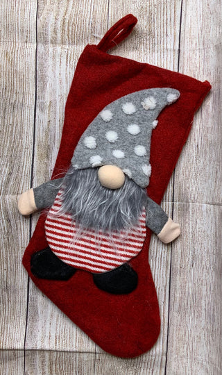 Gnome Holiday Stocking