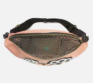 Chala 861 Fanny Pack Pawprint Dusty Pink