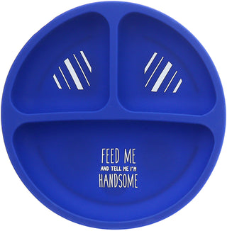 Silicone Divided Plate I’m Handsome
