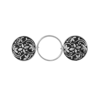 Coco + Carmen Embrace Fashion Fastener Silver
