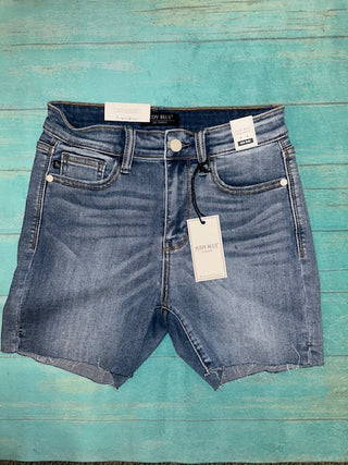 Judy Blue MR Cut Off Shorts 15251