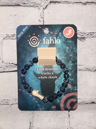 Fahlo Whale Shark Bracelet Deep Blue